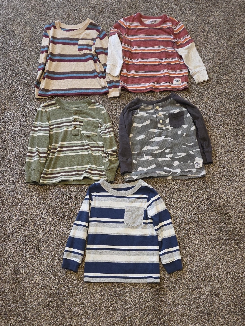 Carters 2T Long Sleeve Bundle